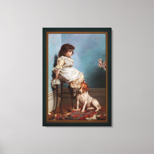 Toile Zwei schlechte Gewissen par Karl Reichert
