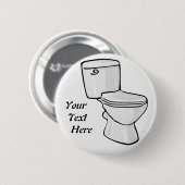 Toilet Button (Voorkant /achterkant)
