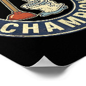 Toilet Clogging Chamon  Poster (Hoek)