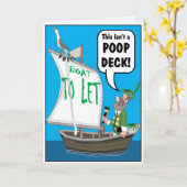 TOILET JOKE. CARTE (Fleur jaune)