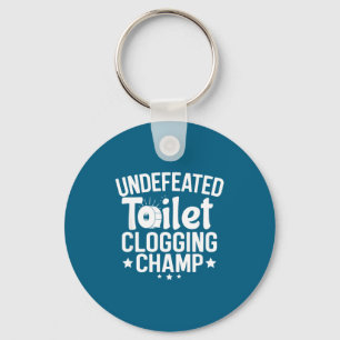 Toilet Kampioen Onverslagen Verstoppen Sleutelhanger