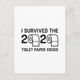 Toilet Paper 2020-crisis Briefkaart
