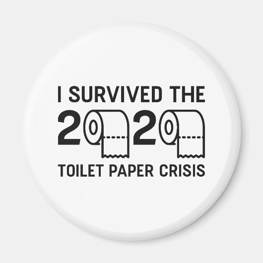 Toilet Paper 2020-crisis Magneet (Voorkant)