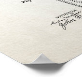 Toilet Paper Roll Patent Poster (Hoek)