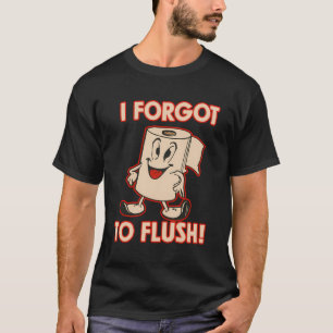 Toilet Papier Grappig Toilet Papier Karakter Ik Ve T-shirt