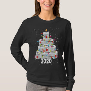 Toilet Papier Kerstboom Lelijke Kerstmis Familie T-shirt