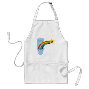 Toilet Rainbow Standaard Schort