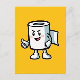 Toilet Roll Briefkaart