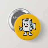 Toilet Roll Ronde Button 5,7 Cm (Voorkant /achterkant)