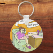 Toilet Seat Mayhen Sleutelhanger (Voorkant)