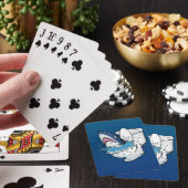 Toilet Shark Funny Cartoon Illustratie Poker Card Pokerkaarten (Insitu)