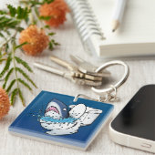 Toilet Shark Sleutelhanger (Voorkant Rechts)