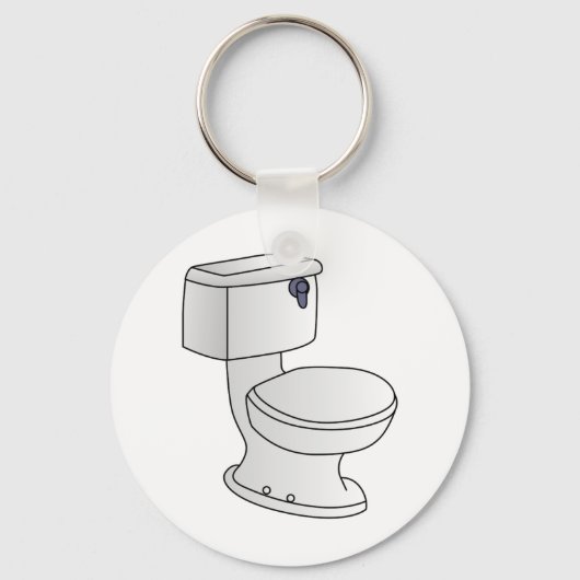 Toilet Sleutelhanger (Voorkant)