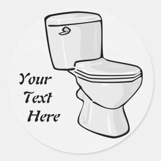 Toilet Sticker (Voorkant)