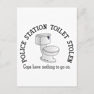Toilet Stolen Briefkaart