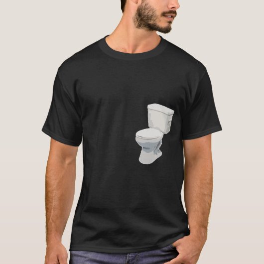 Toilet T-shirt (Voorkant)