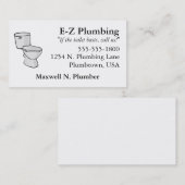 Toilet Visitekaartje (Voorkant / Achterkant)