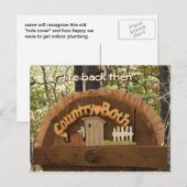 Toiletdeksel "gatdeksel" Briefkaart-aanpassen Briefkaart (Voorkant / Achterkant)