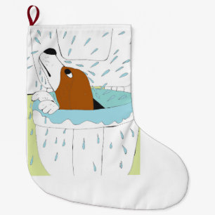 toilethond grote kerstsok
