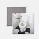 Toiletkoeler Magnet Magneet (Voorkant / Achterkant)