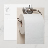 Toiletpapier Briefkaart (Voorkant / Achterkant)