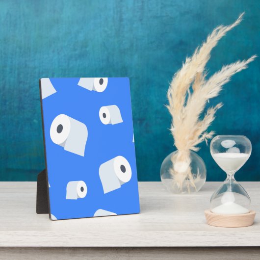 Toiletpapier Fotoplaat (Zijkant)