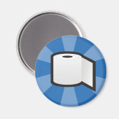 toiletpapier magneet (Voorkant / Achterkant)
