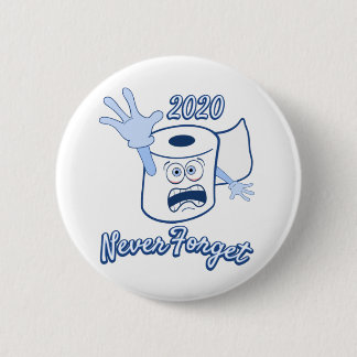 Toiletpapier Panic 2020-Button Ronde Button 5,7 Cm