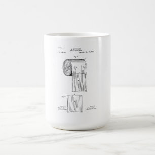 Toiletpapier patent koffiemok