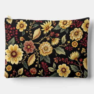 Toiletry bag flowers pattern  etui