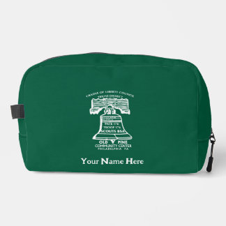 Toiletry Bag - Forest Green (Personalized) Toilettasje