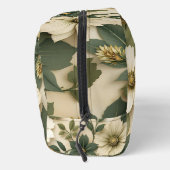 Toiletry bag green flowers pattern  toilettasje (Rechts)
