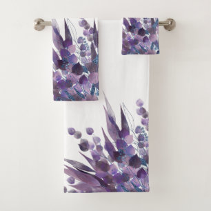 TOILETTE DE SALLE DE BAIN EUCALYPTUS BLANC PURPLE