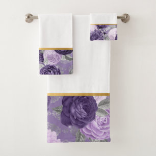 TOILETTE DE SALLE DE BAINS FLORALE DE LUXE PRINTEM
