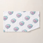 TOILETTE DE SALLE DE BAINS PALMIÈRE IRIDESCENTE (Serviette à main)