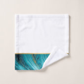TOILETTE EN MARBRE OCEAN GOLD (Gant de toilette)