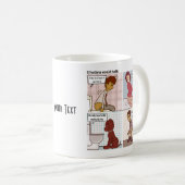 Toilette Parler Café Mug (Devant droit)