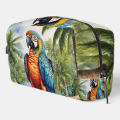 Toilette Trousse de Dopp de perroquet arc-en-ciel (Coin droit)