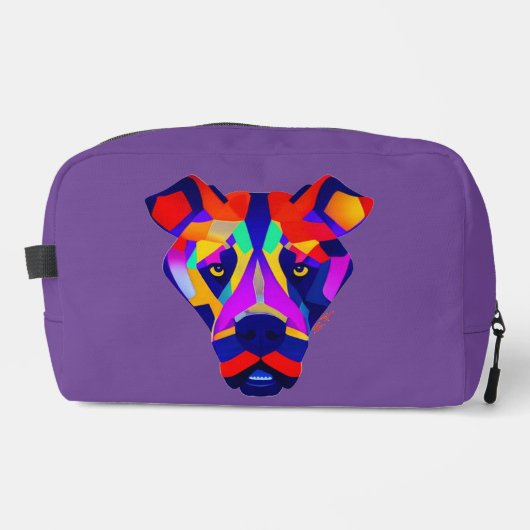 Toilette Trousse de dopp violet pour chien d'Alexander (Recto)