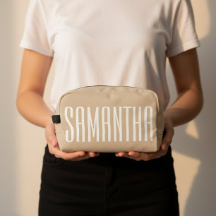 Toilette Trousse de Maquillage à Personnaliser pour Femmes,