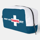 Toilette Trousse Doppe de coupe d'impression (Coin droit)