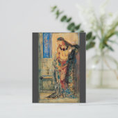 Toilette van Gustave Moreau Briefkaart (Staand voorkant)