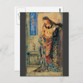 Toilette van Gustave Moreau Briefkaart (Voorkant / Achterkant)