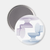Toiletten Magneet (Voorkant / Achterkant)