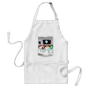 Toiletten uit de buitenruimte Funny T - shirts Mok Standaard Schort