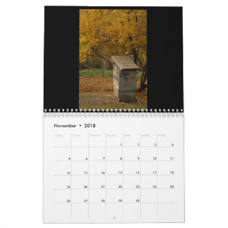Toiletten van Umbrië Kalender