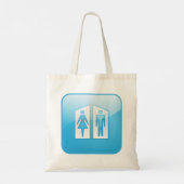 Toilettes Icon Sac fourre-tout (Dos)