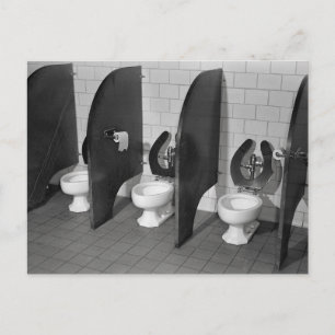 Toiletvoorzieningen, 1943 briefkaart