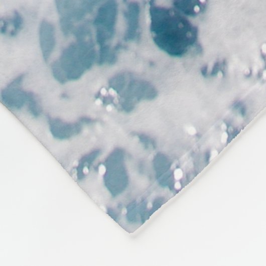 Toison Blue Ocean Waves, couvertures Thon & Sherpa (Coin)