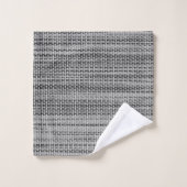 Toit Faux Gris Toit Ensemble Design Moderne (Gant de toilette)